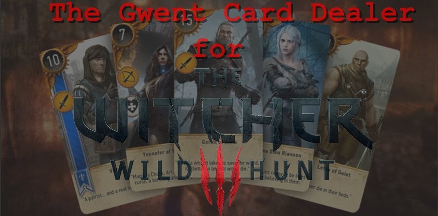 Фото Продавец всех карт Гвинт - The Gwent Card Dealer