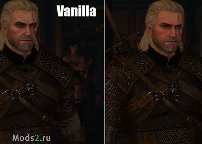 Фото Geralt E3 2014 - измененное лицо Геральта  [1.31]