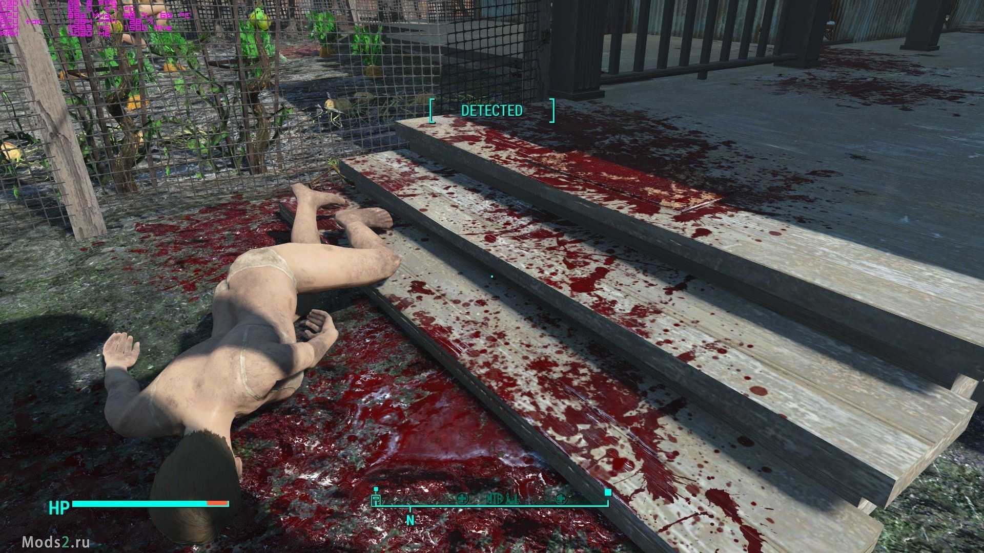 Fallout 4 enhanced blood textures basic фото 22