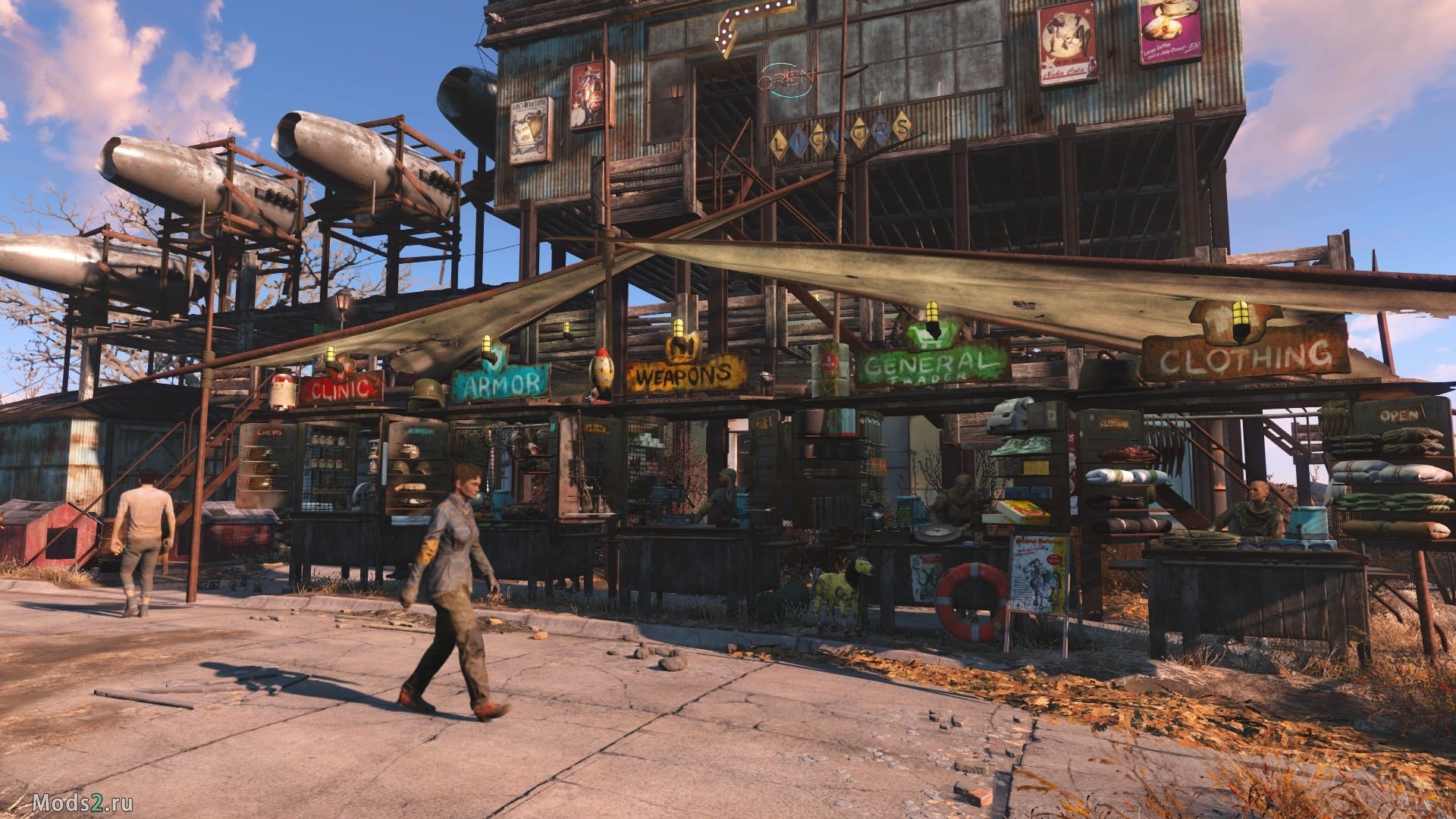 Building stores in fallout 4 фото 19