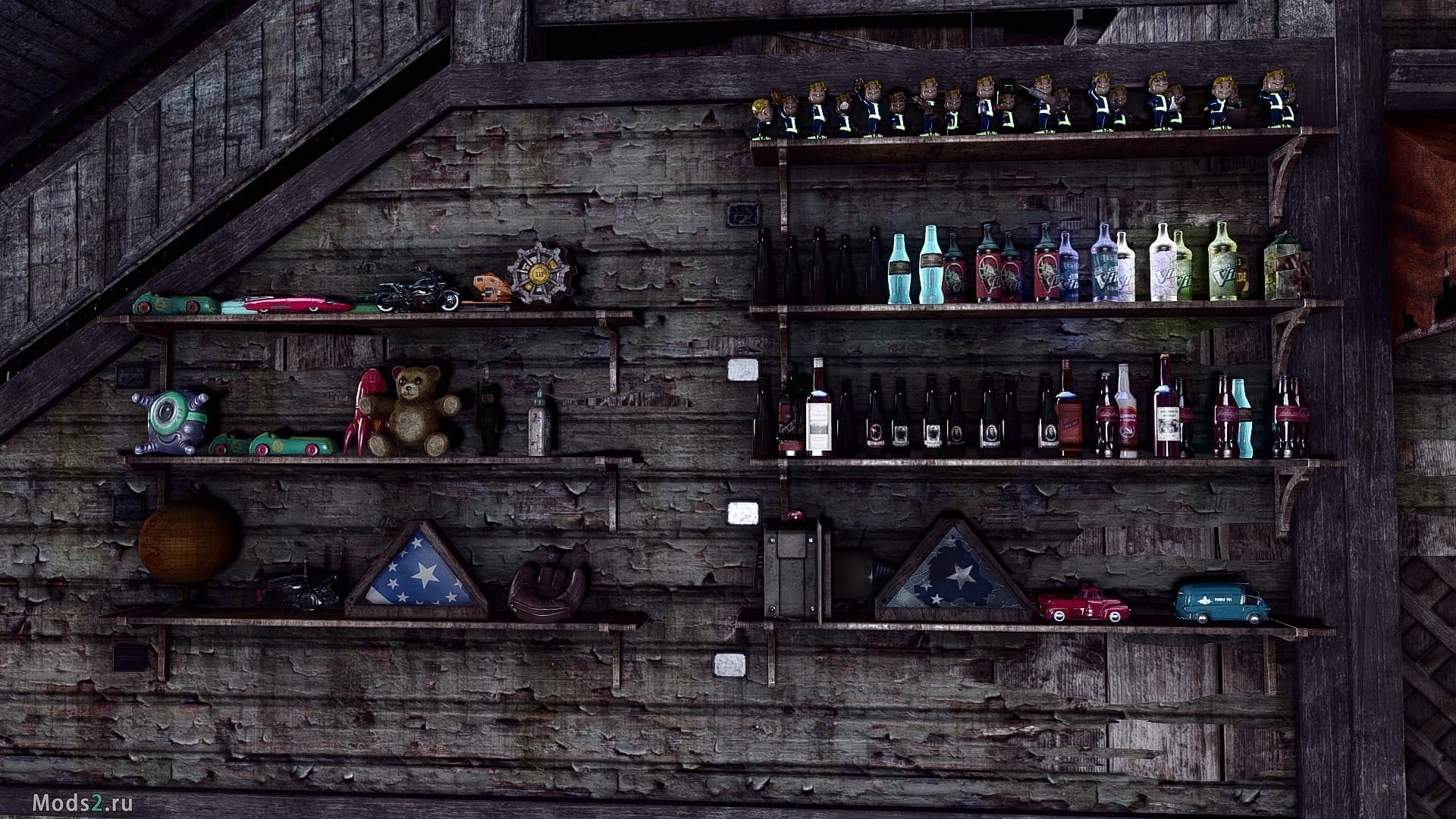 Fallout 4 craftable display shelves фото 67