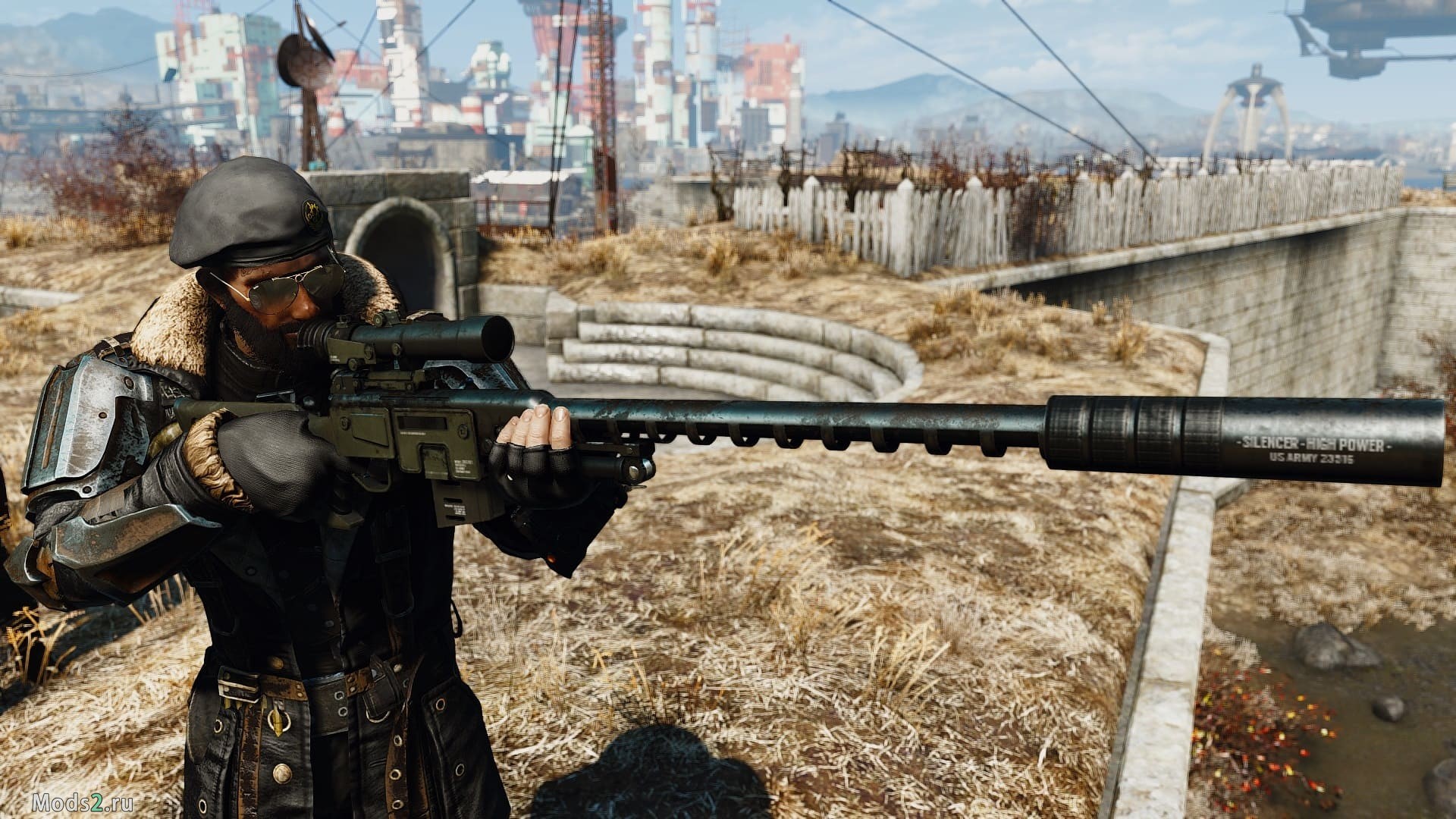 Fallout 4 хорошая снайперская винтовка фото 68