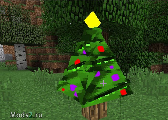 Фото Новогодняя Ёлка для дома - Decoratable Christmas Trees Mod [1.12.2] [1.10.2] [1.7.10]