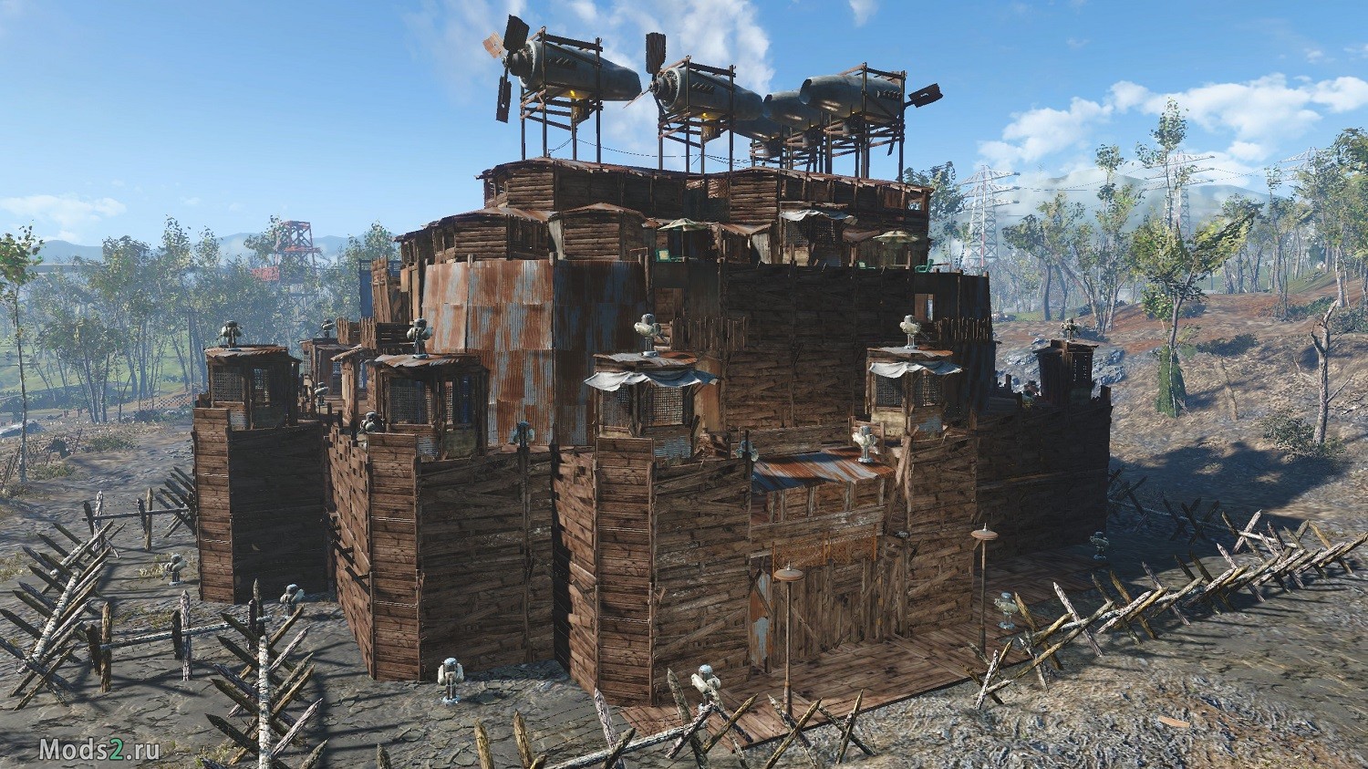 Fallout 4 готовые постройки фото 94
