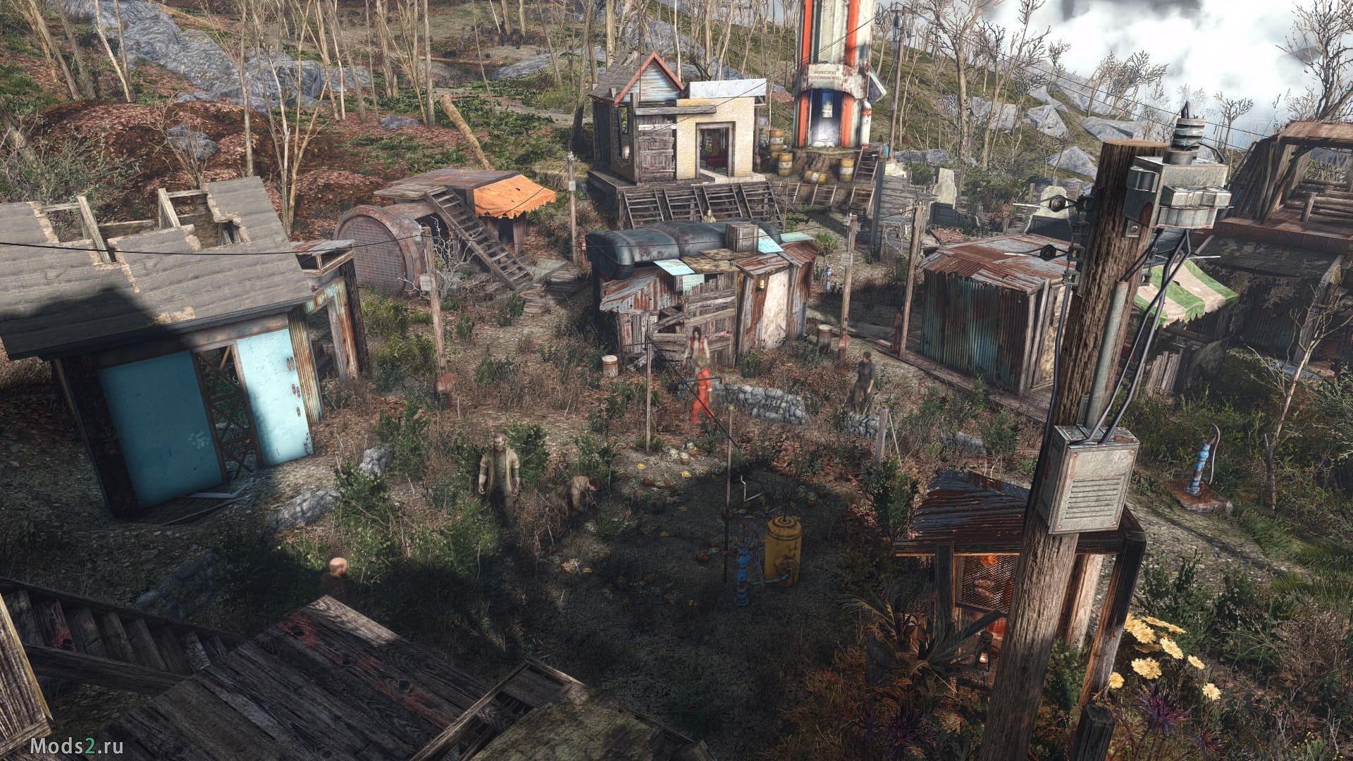 сим поселения для fallout 4 фото 24