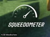 Фото Спидометр в майнкрафт, измерь скорость - Squeedometer [1.12.2] [1.11.2] [1.10.2] [1.9.4] [1.8.9] [1.7.10]