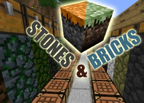 Фото Измененные стандартные блоки - Stones & Bricks - Missing Vanilla Blocks [1.12.2]