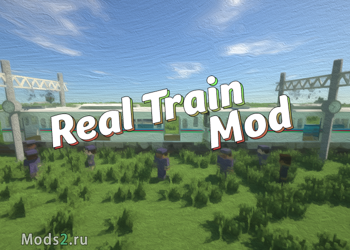 Фото Реалистичные поезда, машины и NPC - Real Train Mod (RTM) [1.12.2] [1.10.2] [1.9.4] [1.8.9]
