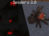 Фото Реалистичные пауки - Spiders 2.0 [1.16.5] [1.15.2] [1.12.2]