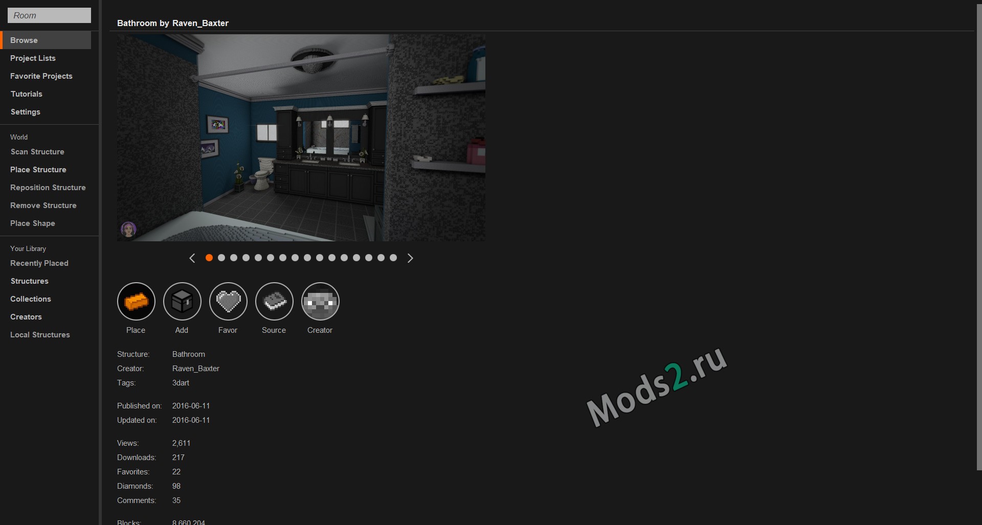 Готовые здания, дома, структуры - Instant Structures 1.16.5 1.15.2 1.14 ...